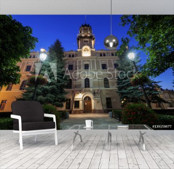Picture of City Hall on Market Square in Jaroslaw